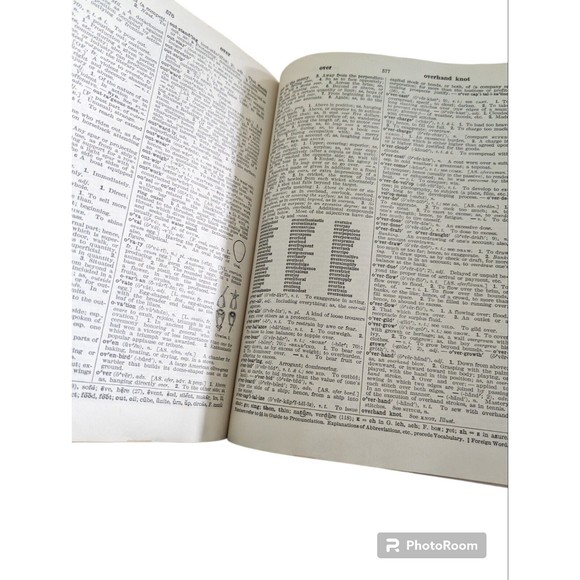 1962 Websters Student’s Dictionary Vintage Collectors Item College American Book - Picture 3 of 7